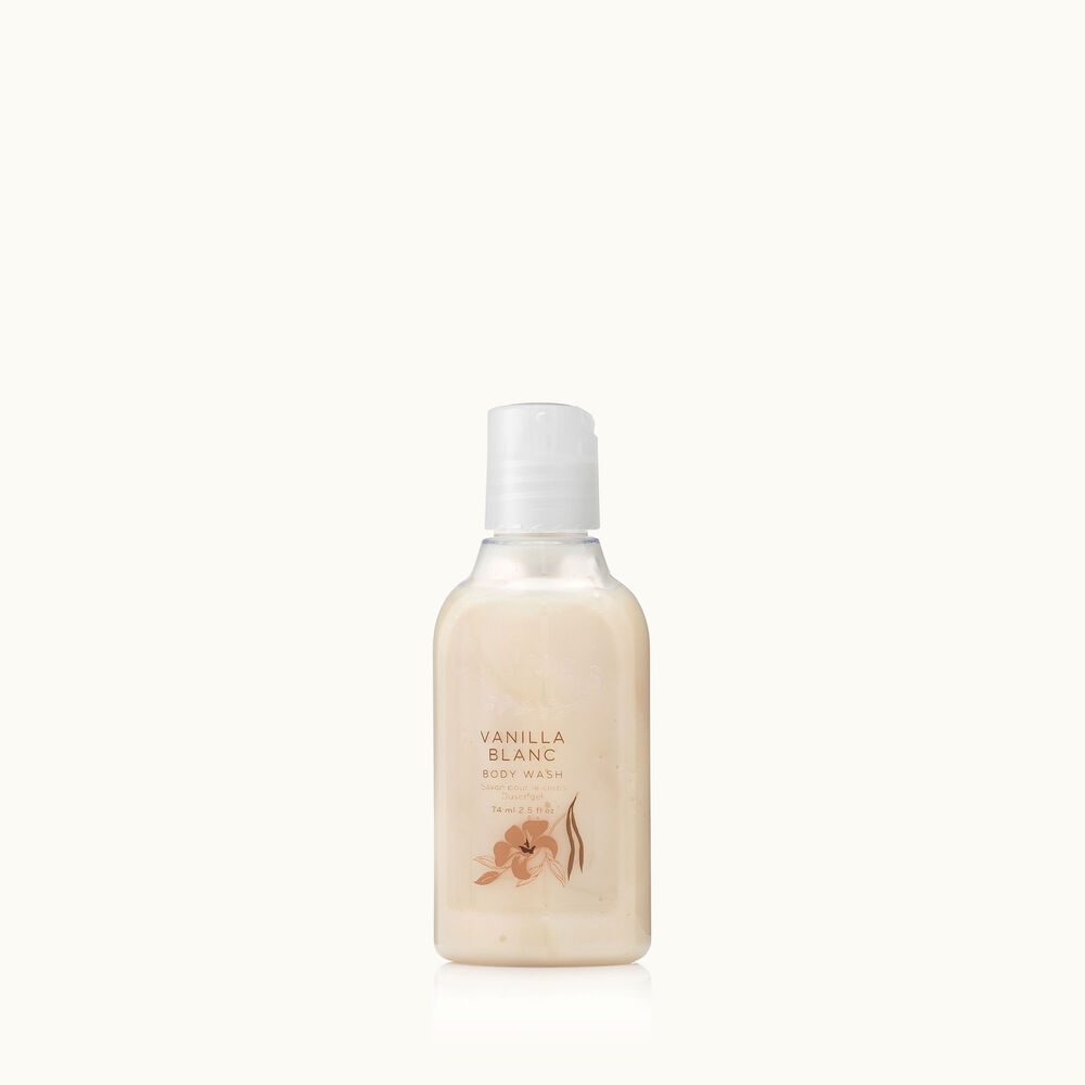 Thymes Vanilla Blanc Body Wash is Sweet and Velvety petite size image number 0